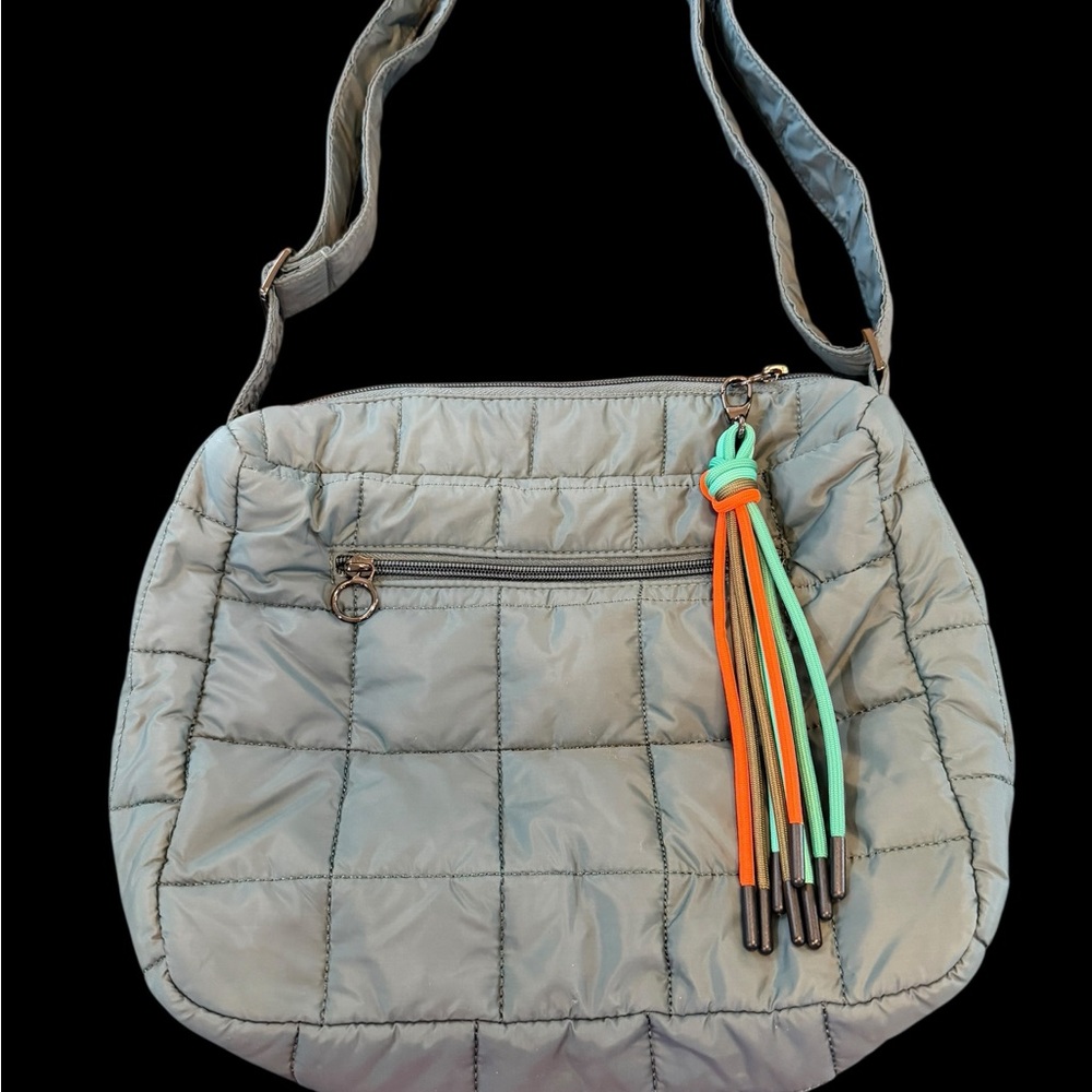 RadRev teal cloud bag
